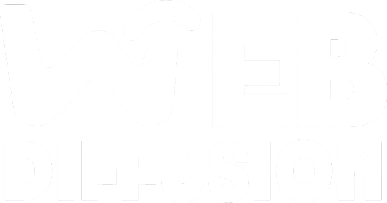 Logo blanc Web Diffusion