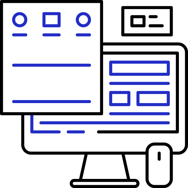 Icone UI/UX Web Diffusion